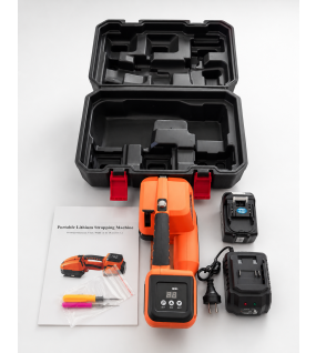 18V Portable Electric Strapping Machine Cordless PET PP Banding Tool Kit 13-16mm
