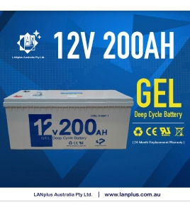 12V 200AH SLA GEL DEEP CYCLE BATTERY for UPS Marine CARAVAN SOLAR CAMPER 4WD