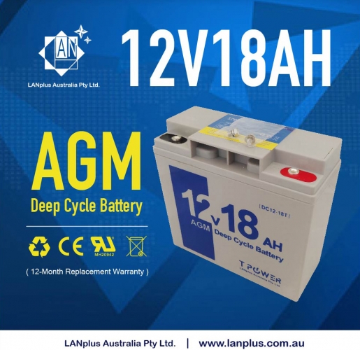 12V 18AH Sealed Lead-Acid Battery AGM
