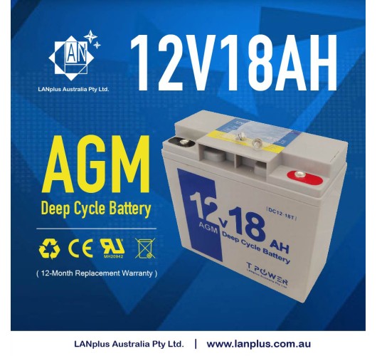 12V 18AH Sealed Lead-Acid Battery AGM