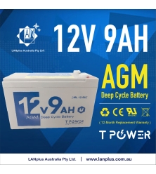Brand NEW 12V 9AH AGM SLA Battery - Wholesale (8+ Units)