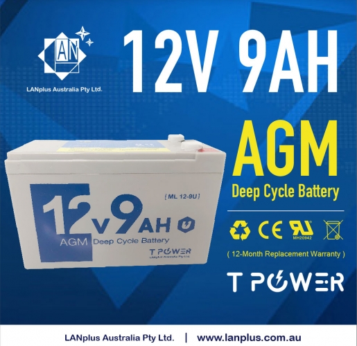 Brand NEW 12V 9AH AGM SLA Battery 