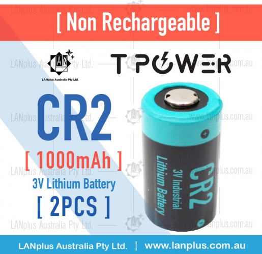 2x 1000mAh 3V CR2 Lithium Battery CR15H270 CR15270 15270 DLCR2 >Panasonic CR2