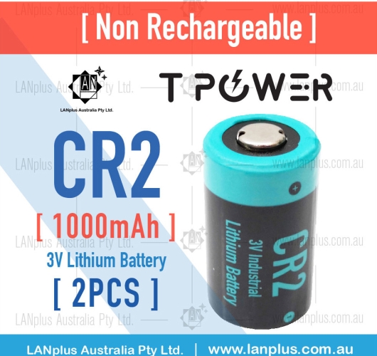 2x 1000mAh 3V CR2 Lithium Battery CR15H270 CR15270 15270 DLCR2 >Panasonic CR2