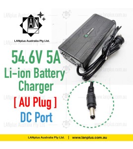 48V battery Charger 54.6V 5A Lithium battery Charger for 48V Lithium battery DC
