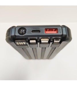 20000mAh QC3.0 PD22.5W Fast Charger LCD Display Power Bank Android Iphone cable