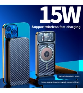 10000mAh Power Bank 22.5W Fast Charger Magnetic suction charging wireless charge