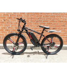 26" Electric Mountain Bike 48V 15Ah EBike Magnesium Alloy Frame LCD Pedal Assist