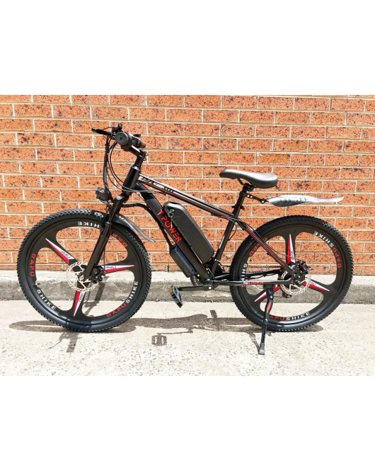 26" Electric Mountain Bike 48V 15Ah EBike Magnesium Alloy Frame LCD Pedal Assist