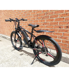 26" Electric Mountain Bike 48V 15Ah EBike Magnesium Alloy Frame LCD Pedal Assist