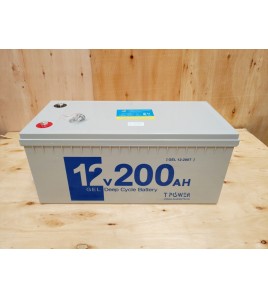 12V 200AH SLA Gel DEEP CYCLE BATTERY UPS Marine CARAVAN SOLAR CAMPER 4WD