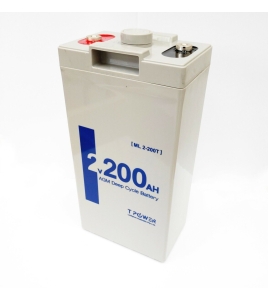 Brand New 2V 200AH AGM Sealed Deep Cycle Solar Battery Long Service