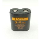 Tpower CRP2 Lithium Photo Battery 1500mAh CRP2 6V CR-P2 > Panasonic CRP2