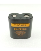 Tpower CRP2 Lithium Photo Battery 1500mAh CRP2 6V CR-P2 > Panasonic CRP2