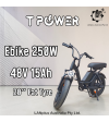 Tpower 48V 15Ah 250W EBike Electric Bike 20'' Fat Tyre