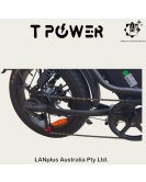 Tpower 48V 20AH 250W E-Bike Electric Bike 20'' Fat Tyre