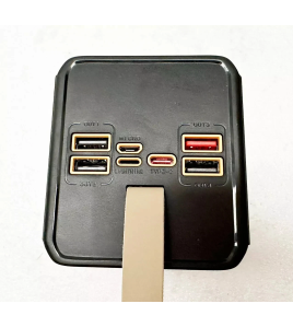 30000mAh PD20W Fast Charger LCD Display Power Bank Android Iphone cable AU