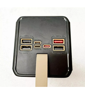 30000mAh PD20W Fast Charger LCD Display Power Bank Android Iphone cable AU