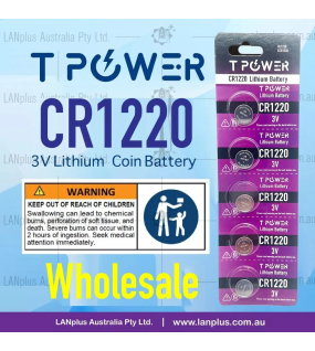 5Pcs 3V CR1220 Lithium Coin Cell Button 3V Battery Batteries wholesale
