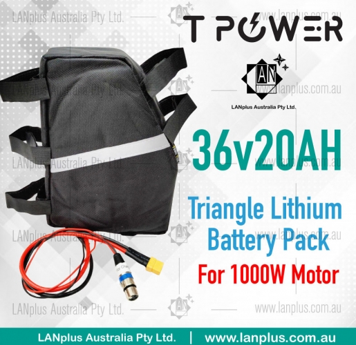 36V 20Ah Tpower Li-ion Lithium Battery Pack Hailong f 350W-1000W Motor E-bike ebike battery