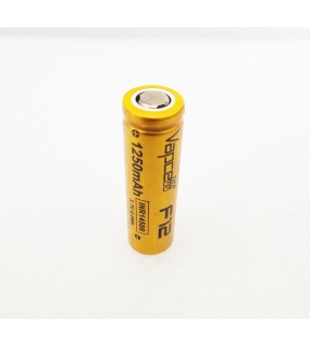 Vapcell AA Size 3.7v INR 14500 3A 1250mAh Rechargeable lithium Li-ion Battery Flat Top