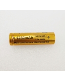 Vapcell AA Size 3.7v INR 14500 3A 1250mAh Rechargeable lithium Li-ion Battery Flat Top