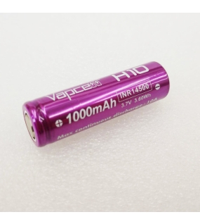2x Vapcell INR14500 1000mah H10 10A 3.6 V Lithium Rechargeable Battery