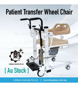 Patient Transfer wheelchair lifting chair with seat from bed transport machine