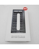 XTAR BC8 8 slot Battery Charger 1.2V Ni-MH AA AAA 1.5V Li-ion Battery USB Type-C
