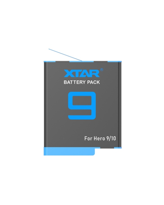 XTAR Rechargeable li-ion battery 1750mAH for Gopro Hero 10 Hero 9 balck 