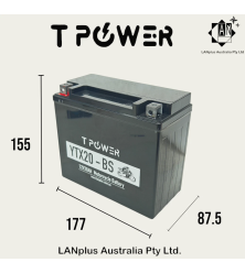 YTX20-BS Motorcycle Battery YTX20H-BS YTX20-BS RTX20-BS