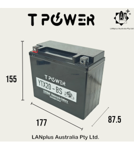 YTX20-BS Motorcycle Battery YTX20H-BS YTX20-BS RTX20-BS
