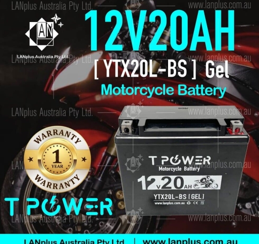 YTX20L-BS motorcycle Battery f Harley-Davidson FLS FLST FXST FLST Softail AU Sto