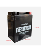 12v 7Ah YTX7L-BS Motorbike GEL Motorcycle Dirt bike ATV Quad gokart Mower