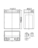12v 7Ah YTX7L-BS Motorbike GEL Motorcycle Dirt bike ATV Quad gokart Mower