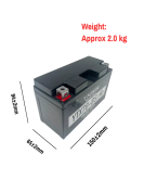 MOTORCYCLE ATV BATTERY YT7B4 YT7B-BS SEALED GEL F SUZUKI DRZ400 YAMAHA TTR250