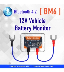 BM6 12V Car Battery Monitor Bluetooth Meter Tester Tools f iOS &amp; Android BM2