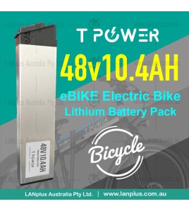 48V 10Ah Tpower Li-ion Lithium Battery Pack W/BMS for E-bike Electric bike 
