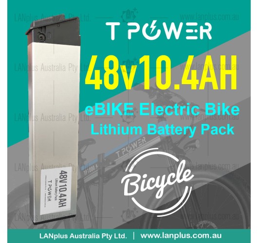 48V 10Ah Tpower Li-ion Lithium Battery Pack W/BMS for E-bike Electric bike 