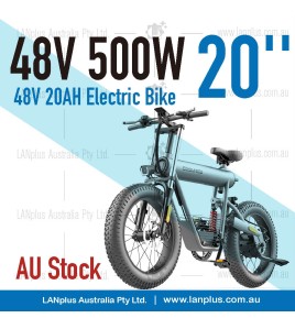 Coswheel FTN T20 500W Electric Bike  4&quot; Fat Tyre Vintage Design ebike 48V 20AH &gt;super73