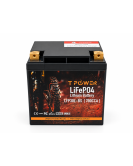 TPower LFP30L-BS 12V 700CCA LiFePO4 Motorcycle Battery YTX30L-BS YIX30L