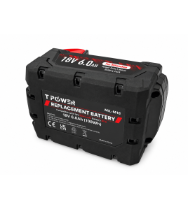 TPower 18V 6.0Ah Compatible Replacement Battery for Milwaukee M18 Tools