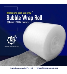 One Freshly Made Bubble Wrap  500mm x 100M  High Quality Australian made  Melbourne Pick Up Only