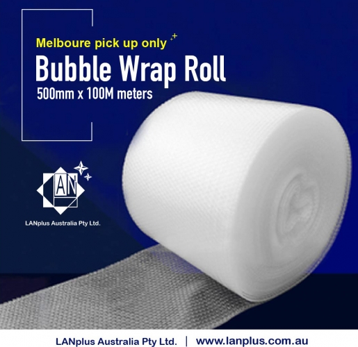 One Freshly Made Bubble Wrap 500mm x 100M High Quality Australian made Melbourne Pick Up Only