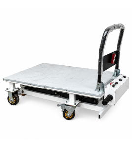 MAX Load 150KG Electric Scissor Lift Table Trolley Slide-Out Platform Vehicle Loading