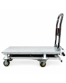 MAX Load 150KG Electric Scissor Lift Table Trolley Slide-Out Platform Vehicle Loading