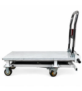 MAX Load 150KG Electric Scissor Lift Table Trolley Slide-Out Platform Vehicle Loading