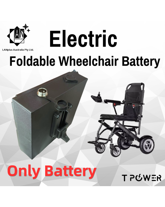 Replacement 6AH Lithium Battery f Ultralight 12.8kg Electric Foldable Wheelchair