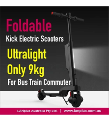 Electric Scooter UltraLight Portable Foldable scooter Bus Train Commuter