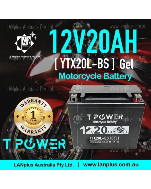 YTX20L-BS motorcycle Battery f Harley-Davidson FLS FLST FXST FLST Softail Dyna Fat Bob - Wholesale (5+ Units)